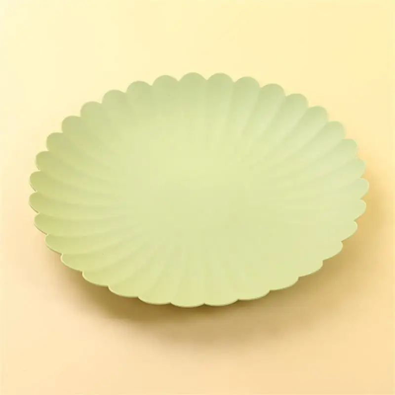 White ceramic tableware Fruit salad dessert plate soup bowl kitchen dish tableware dishes and plates sets dishes plate