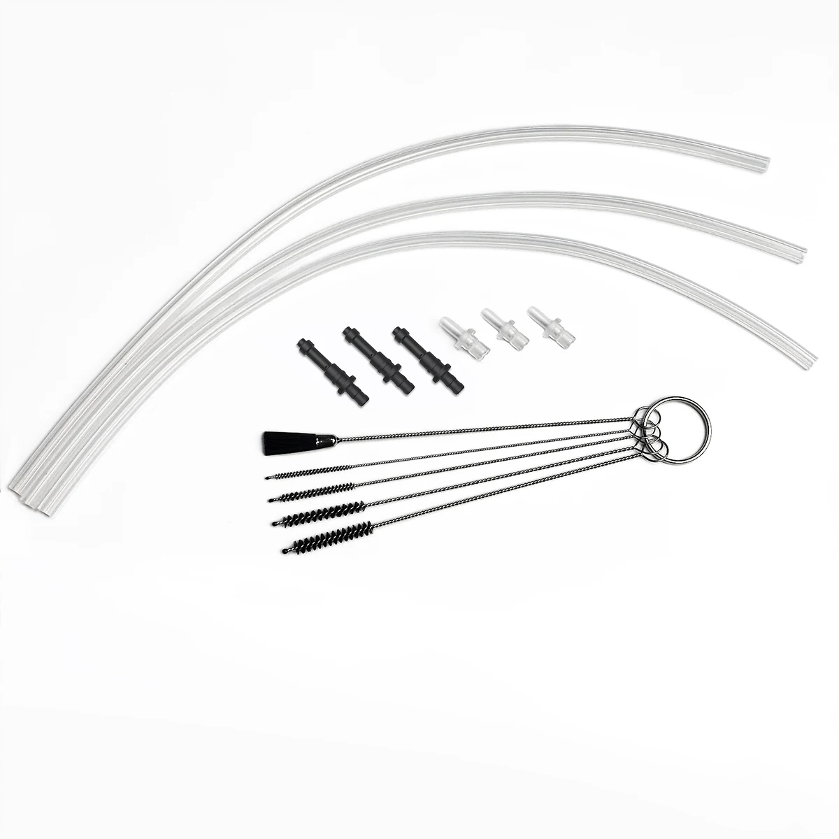 Milk Tube Hose Set for Jura Fully Automatic Coffee Machines Coffee Milk Tube Milk Pipe With Frother Connectors & Hose Brush