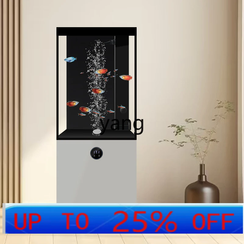 

CX new side few ultra-white glass bottom filter water-free floor living room aquarium