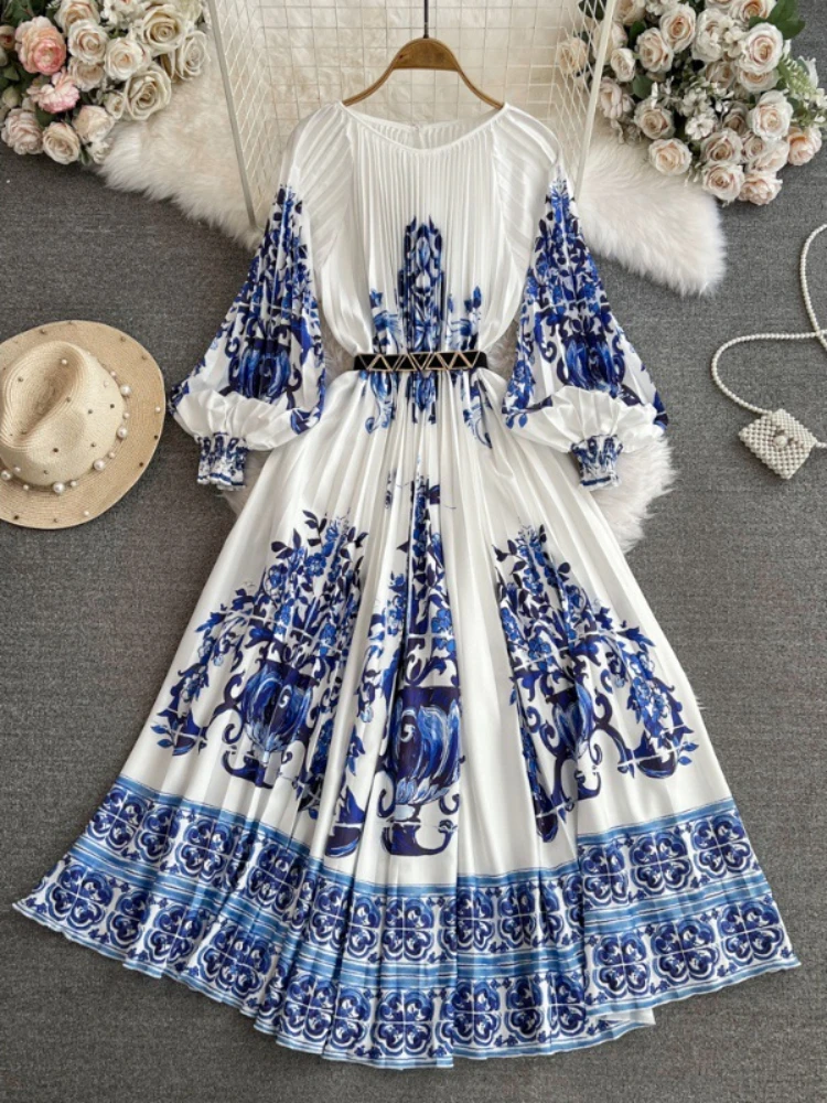 navy blue dress for baby girl Stacees 2026 Strapless Blue Floral Print Ruffle Homecoming Dress