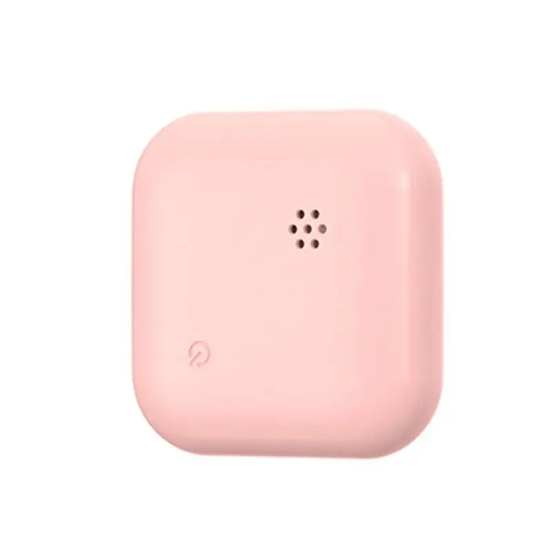 

M01K GPS Tracker Mini Locator For Google Finder Find My Devices Bluetooth Anti Lost Smart Tag For Car Elderly Pet Wallet Pink
