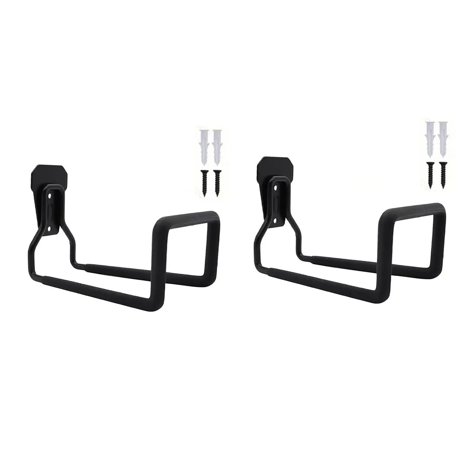 2pcs Iron Heavy-Duty Hose Hangers Securely Store Garden Hose Extension Cords Garden Water Pipe Hooks