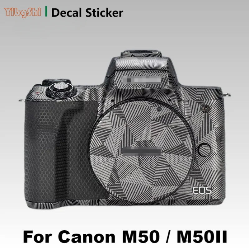 For Canon M50 / M50 Ii Sticker Huid Vinyl Wrap Anti-Kras Film Camera Lichaam Beschermende Sticker Jas Eos M50 Mark II M2 M50ii