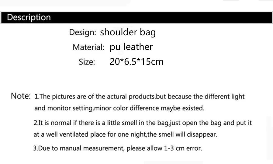 Retro einfarbig pu Leder Schulter Achsel Tasche Damenmode Handtaschen Hobos Geldbörsen und Handtasche Damen Umhängetaschen – Detail 3