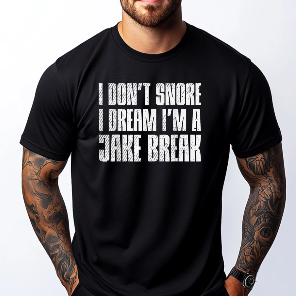 

Dont Snore I Dream Im Jake Brake Truck Driver Trucker Pink Graphic Tees Sale Slogan Designer Clothes Oversize Man Harajuku
