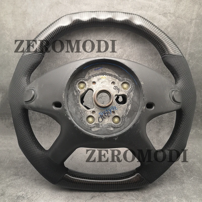 Sports Racing Carbon Fiber Steering Wheel For Mercedes Benz W164 W245 W251 ML GL B R Class 300 350 400 06-09