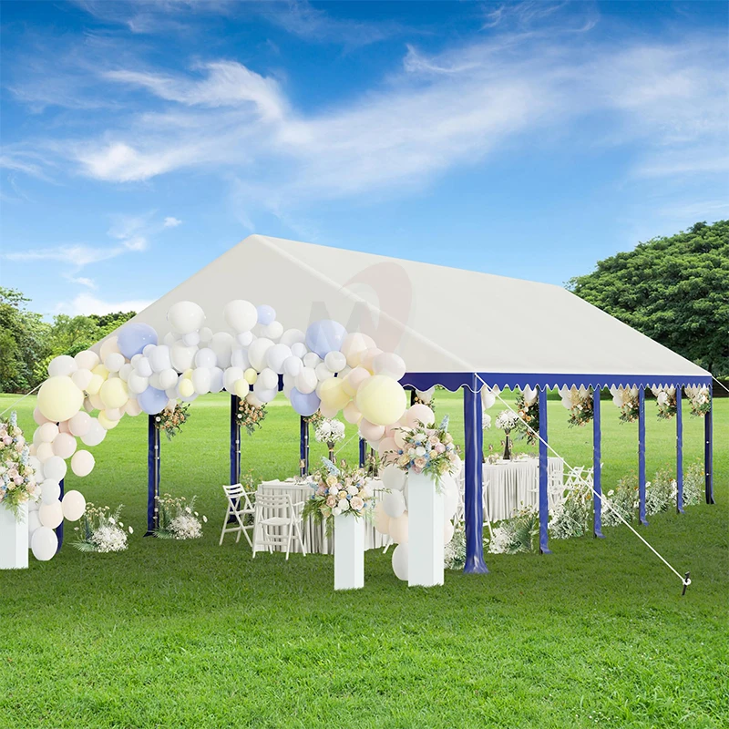 

4X6M Galvanized Heavy Duty PVC Party Tent Canopy Shelter with Removable Window Walls PVC Wedding Tent No reviews yet