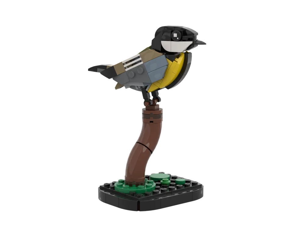 Creatieve vakantiecadeaus met kleine deeltjes voor het monteren van bouwstenen, MOC-dieren, vogels en andere dierentypes - afbeelding 1