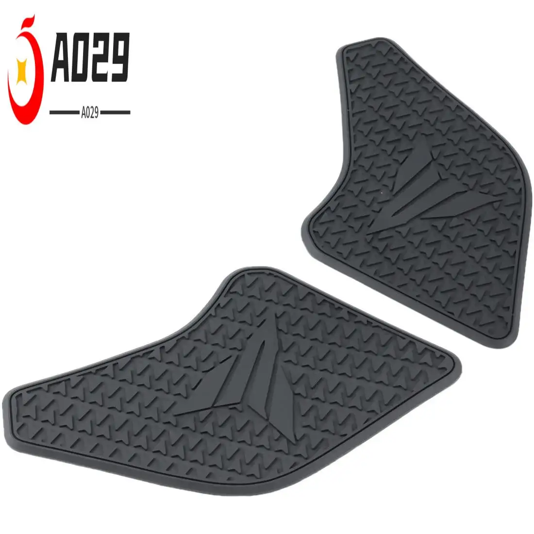 

A029-Motorcycle Side Fuel Tank Pads Protector Stickers Decal Gas Knee Grip Traction Pad For Yamaha MT 07 MT07 MT-07 2021