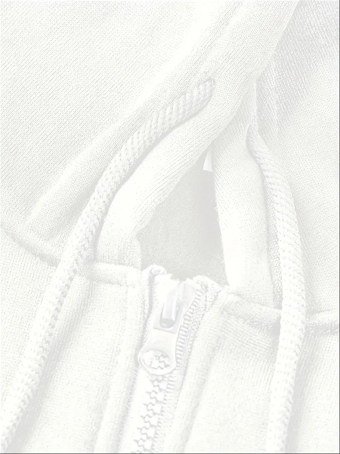 DIY Personalisierbarer Hoodie mit Ihrem Markenlogo für Damen und Herren, Einfarbiger Reißverschluss-Sweatshirt im Street-Style, Individuelles Geschenk – Detail 8