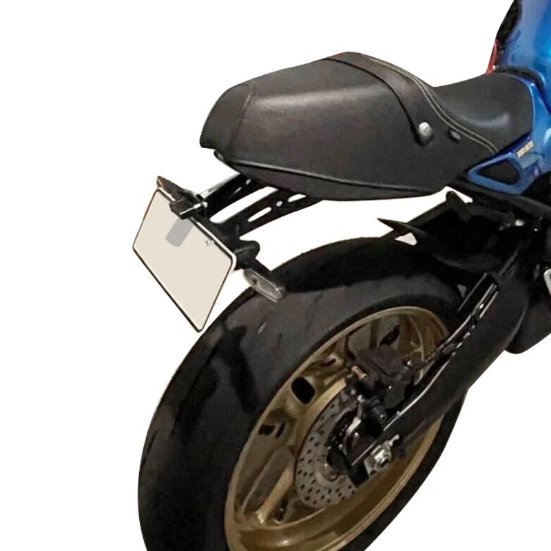 waase For Yamaha XSR900 XSR 900 2022 2023 2024 2025 License Plate Frame Holder Bracket Rear Eliminator Tail Tidy w/ LED Light