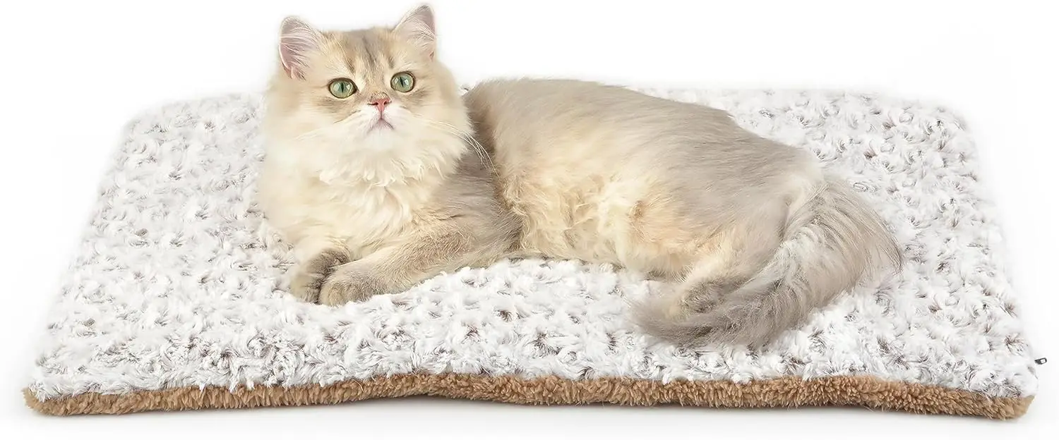 Letto per gatti autoriscaldante a doppia faccia e letto termico rotondo autoriscaldante per animali domestici
