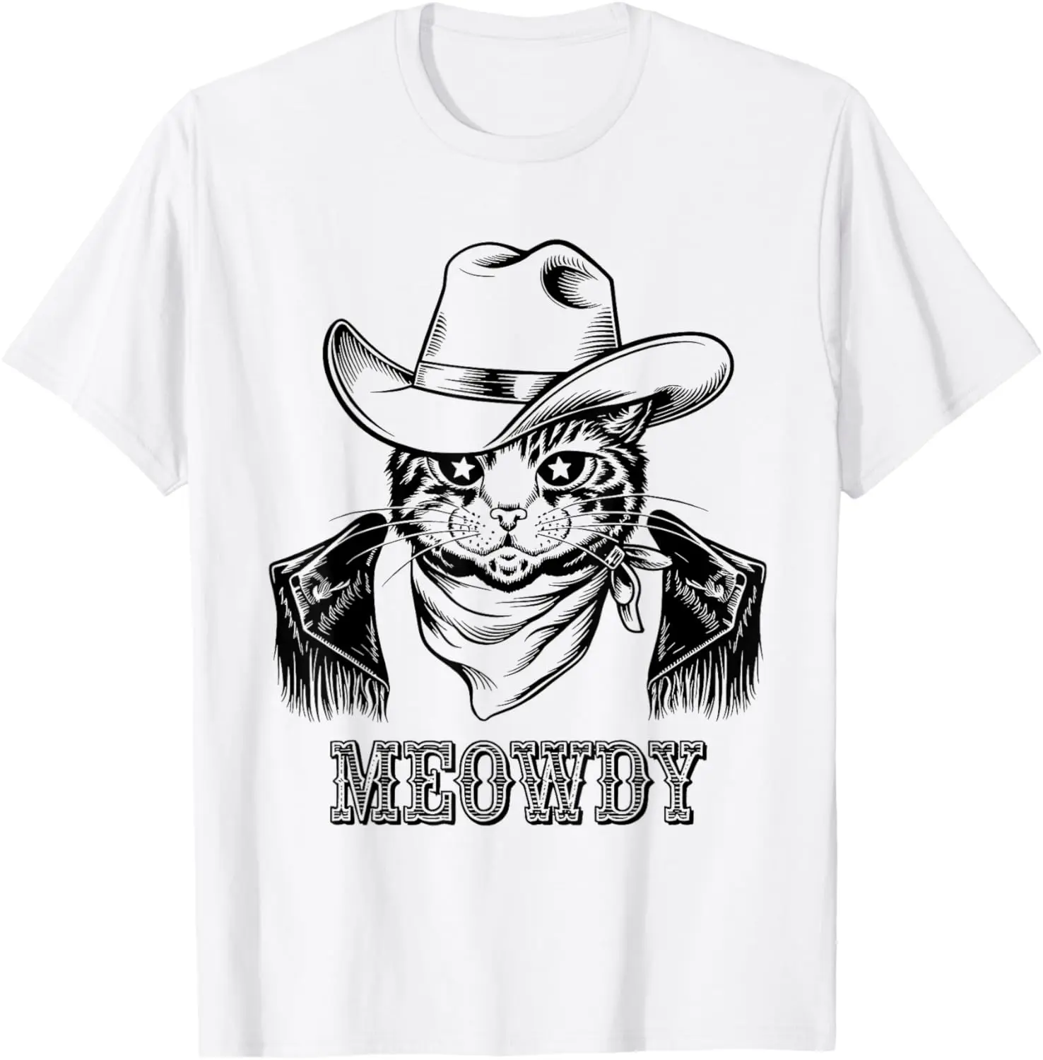 

Cat Meowdy mashup Texas western Cat Meowdy Cat Meowdy T-Shirt