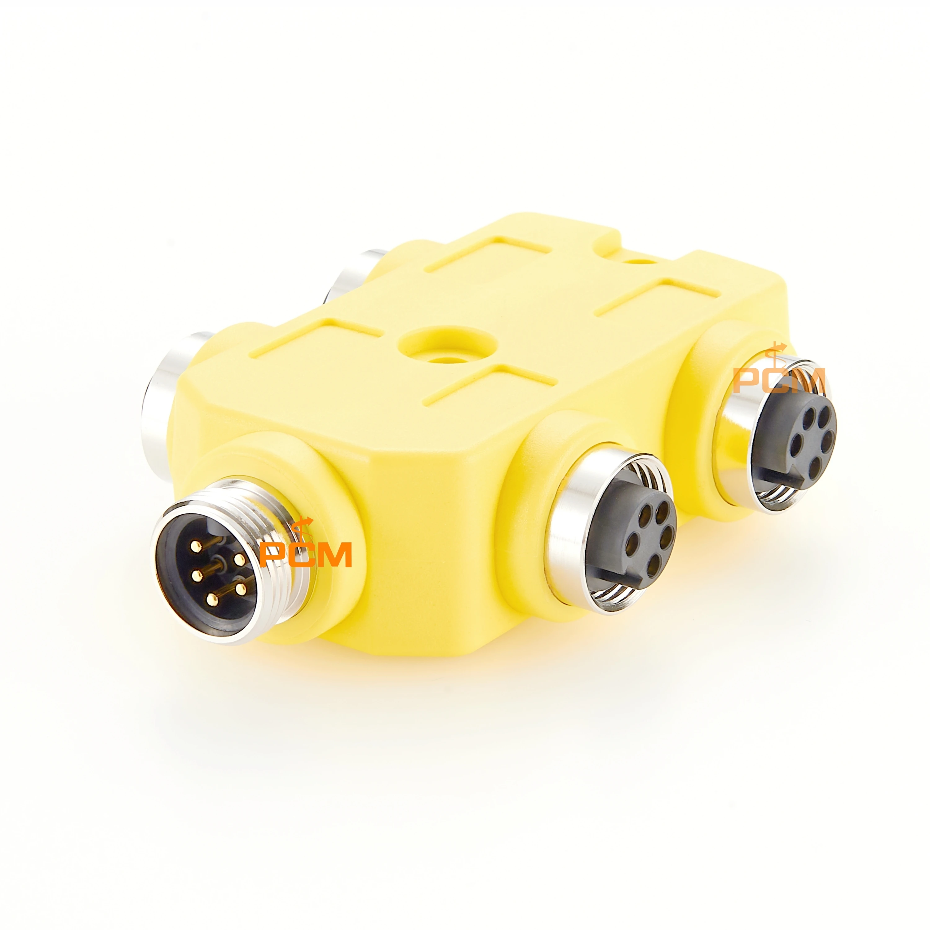 5-polig, 4 Anschlüsse, Brad 7/8" Mini-Change IP67 A-Size MPlS Hilfsstrom-Anschlusskasten für Steuerungssensor Molex DN4000 1300360005 – Detail 4
