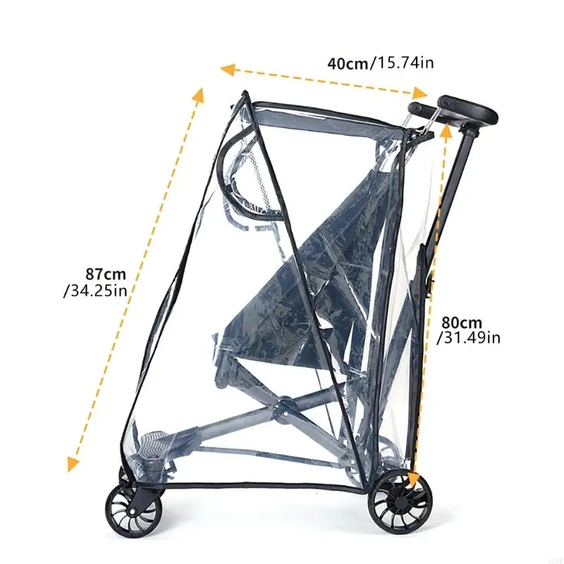 عربات أطفال قابلة للتنفس، طبقة مقاومة للمطر، طبقة مقاومة للرياح، تجميع بسيط 425F