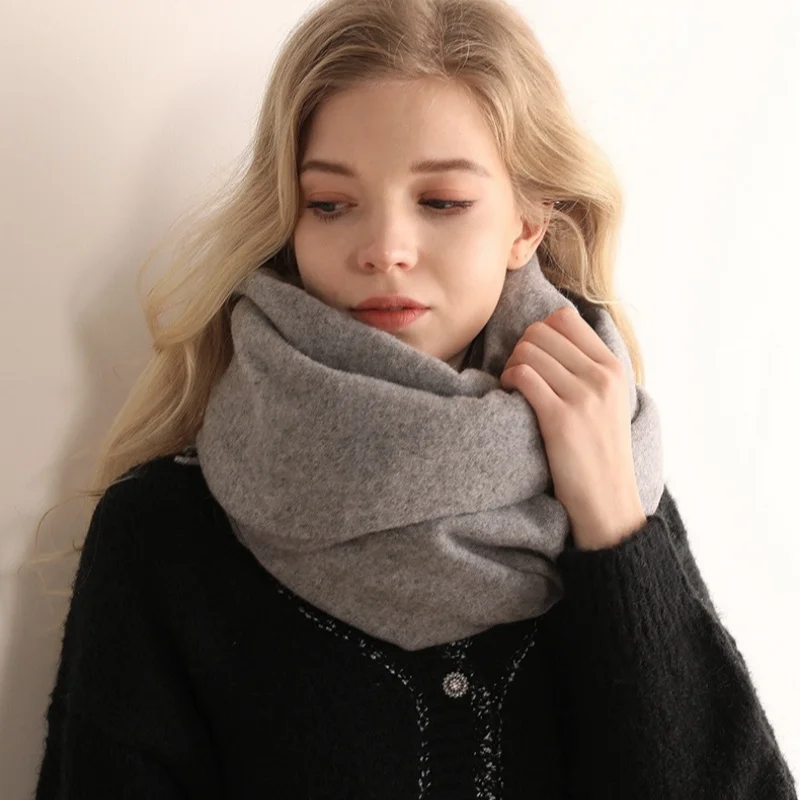 Winter Scarf Mature Elegant Luxury Brand Cotton Shawl Windproof and Warm Women\'s Scarf 2024 Bufandase Invierno Para Mujer