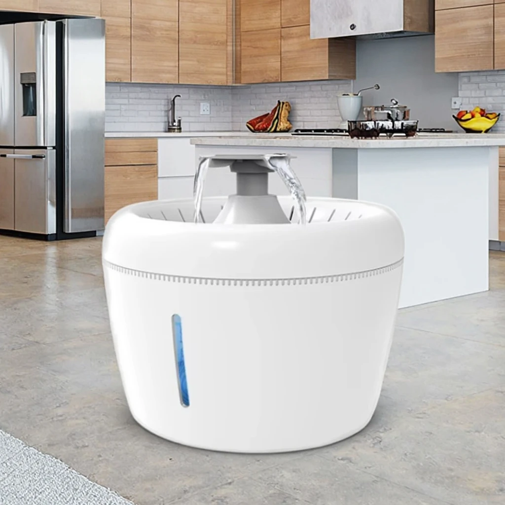 

Adequate Stock Electric Circulating Water Pet Drinker Multifunction Outdoor Pet Water Feeder Electric Smart Pet Water Fountain