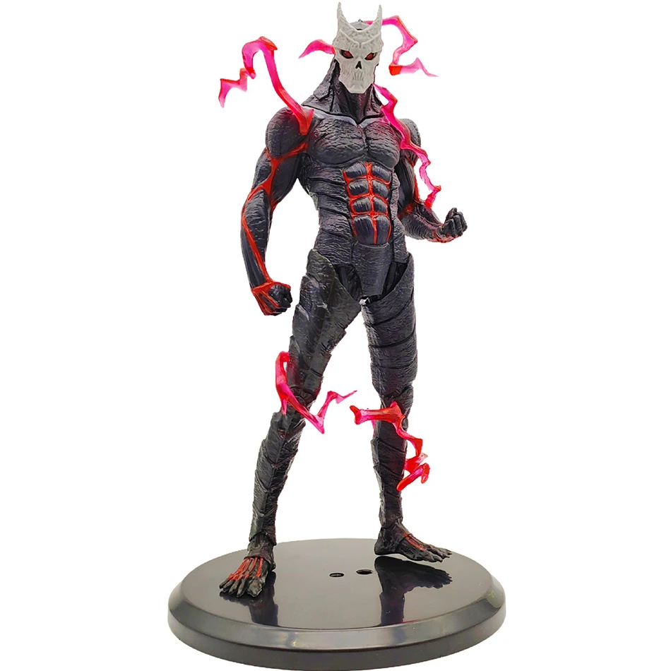 ฟิกเกอร์มอนสเตอร์ใหม่สีแดง ขนาด 21 ซม. หมายเลข 8 รูปแบบคากุ ฮิบิโนะ ฟิกเกอร์มอนสเตอร์รูปแบบตั้งได้ หมายเลข 8 ของเล่นโมเดลการ์ตูนอนิเมะ 8 ชิ้น