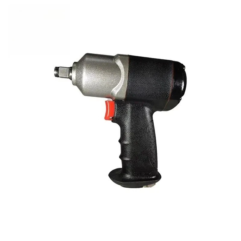 Pneumatic Impact Wrench 1/2 Inch Square Drive 550 Nm Max Torque 9300 RPM Free Speed 1.2 kg Air Tool for Industrial Use