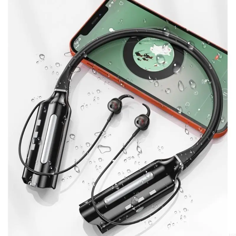 H37B سماعات رياضية متوافقة مع لأنماط الحياة الديناميكية 6000mAh بطارية IPX6