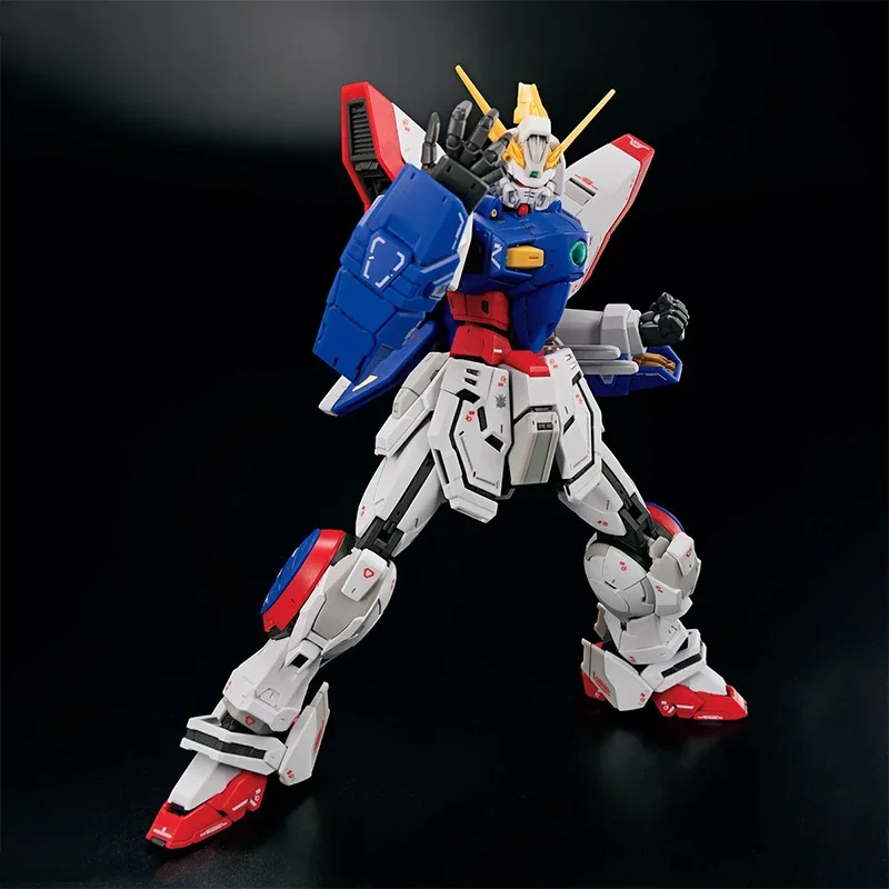 بانداي RG 1/144 RG 42 GF13-017NJ SHINING GUNDAM أنيمي كامل عمل التجمع نموذج لجسم الصندوق الأصلي لعبة هدايا للأطفال في صدمة