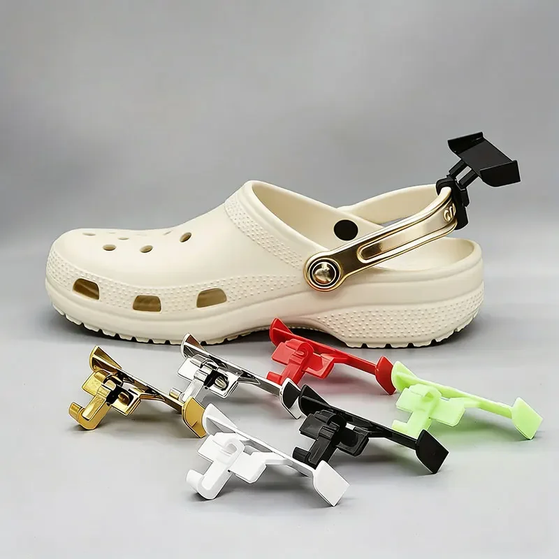 

Модные украшения для обуви в форме мотоцикла, декоративные клипсы для сабо, трендовые боковые аксессуары для индивидуального дизайна сандалий H1456