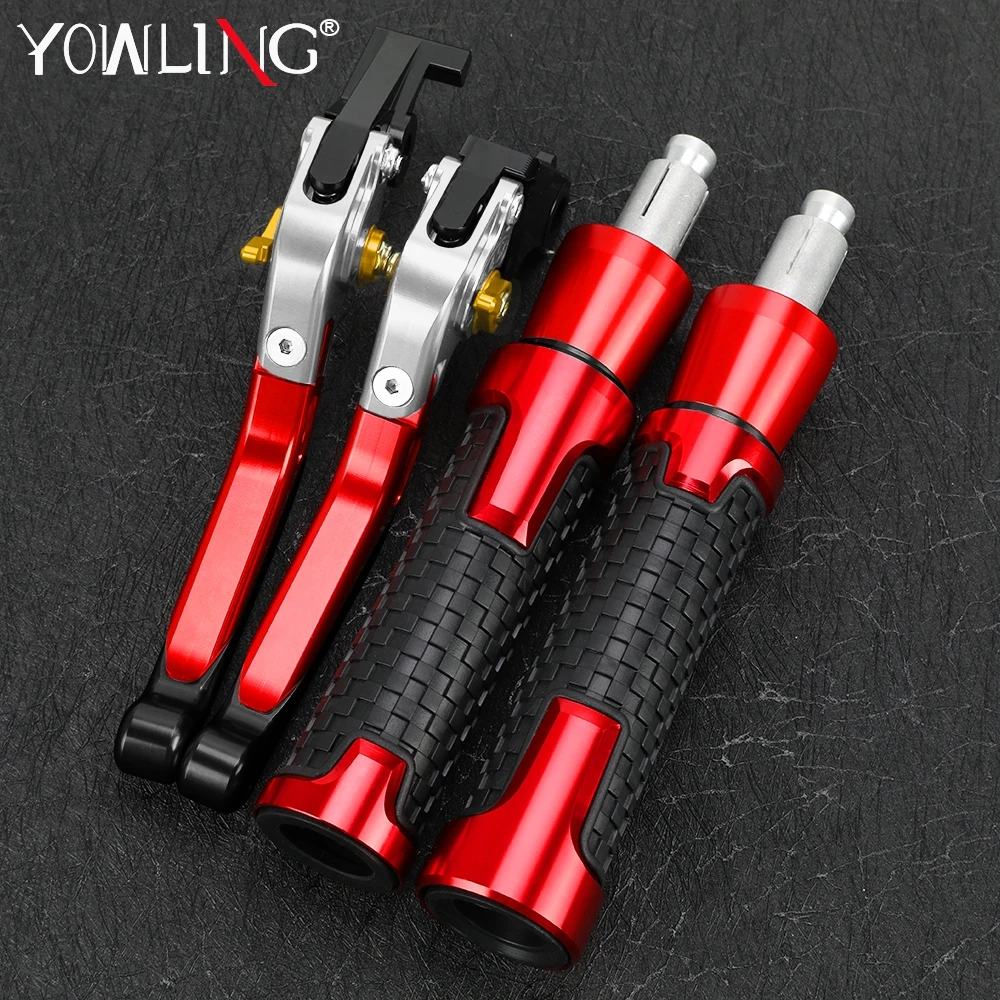 

Motorcycle Brake Clutch Levers Handle Handlebar grips ends For Honda VFR800F 2002-2009 2010 2011 2012 2013 2014 2015 2016 2017