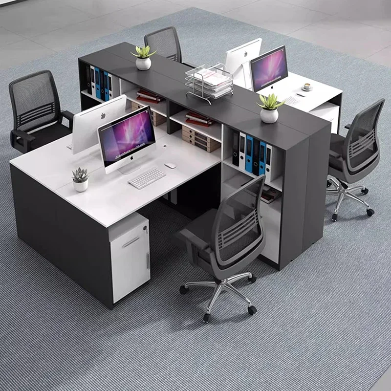 Multifunctional Modern Office Desk Wooden Gaming Computer Standing Office Desk Bedroom Drawer Storage Ufficio Home Furniture
