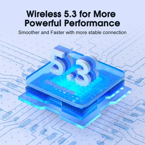 QCY-T13 ANC Wireless Ohrhörer, Bluetooth 5.3, aktive Rauschunterdrückung, 28 dB, schnelles Laden, Sport-Headset 8 Hauptverkäufe Ladegerät QCY - №4