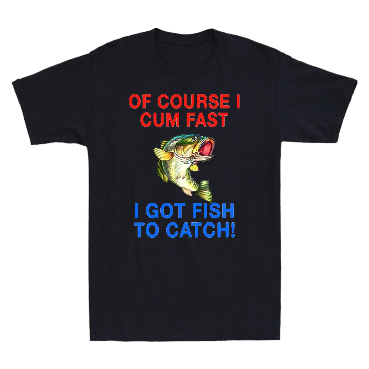 Конечно, я быстро получил рыбу, чтобы поймать забавную винтажную мужскую футболку