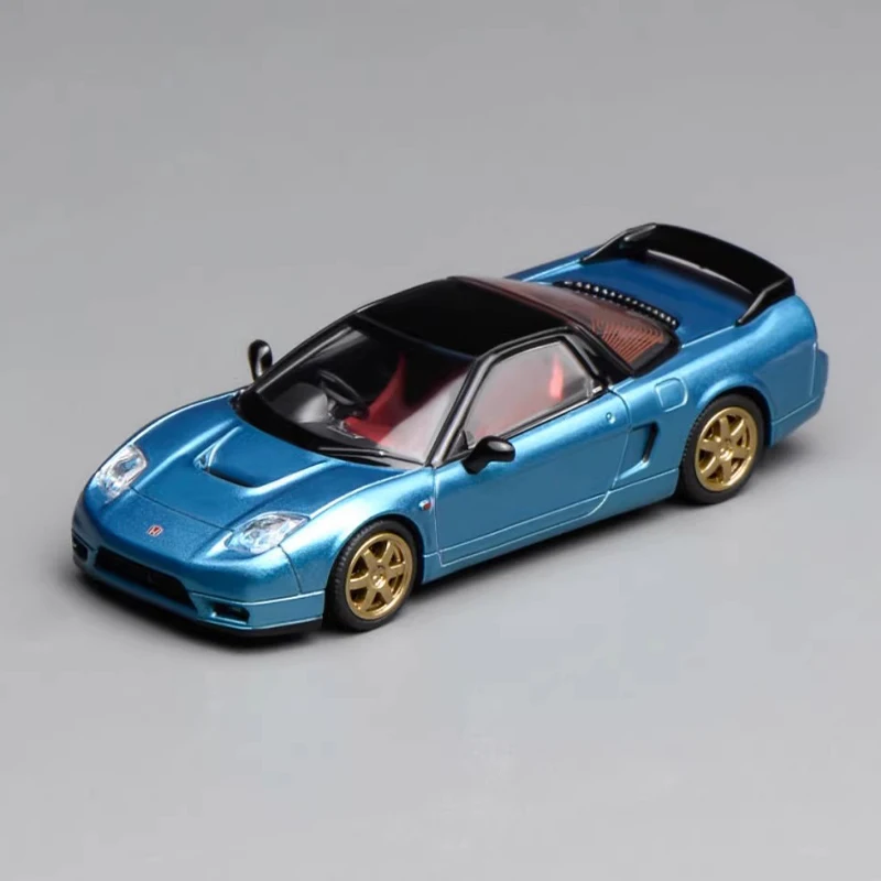 MOTORHELIX MH 1/64 Honda NSX-R NA2 GT Alloy Car Model Limited Version Simulation Collection Cars Model for Boy Birthday Toy Gift