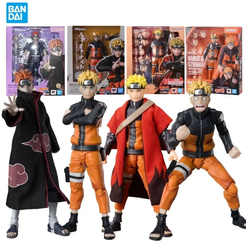 

Bandai S.H.Figuarts SHF Naruto PAIN TENDO The Rinnegon of the Six Patks Edition Anime Action Figure Model Toys Gifts In Stock