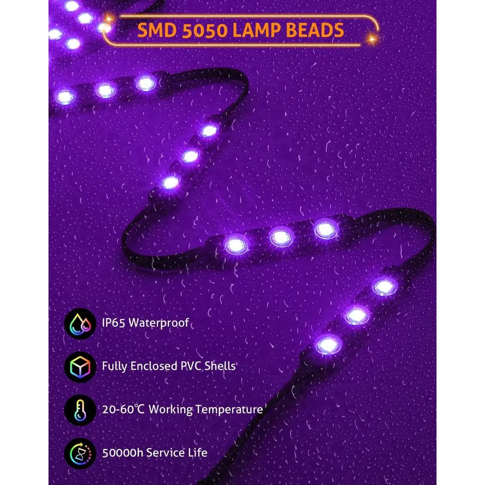 40FT أضواء LED لمتجر نافذة أمامية أضواء LED للأعمال التجارية أضواء أمامية المتجر 80 قطعة وحدة LED للعلامات 3 LED 505