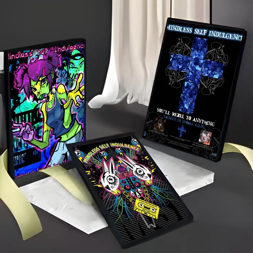 Punk Band M-mindless S-self I-indulgence Poster American Film Mural Home Childrens Room Wall Decor Print