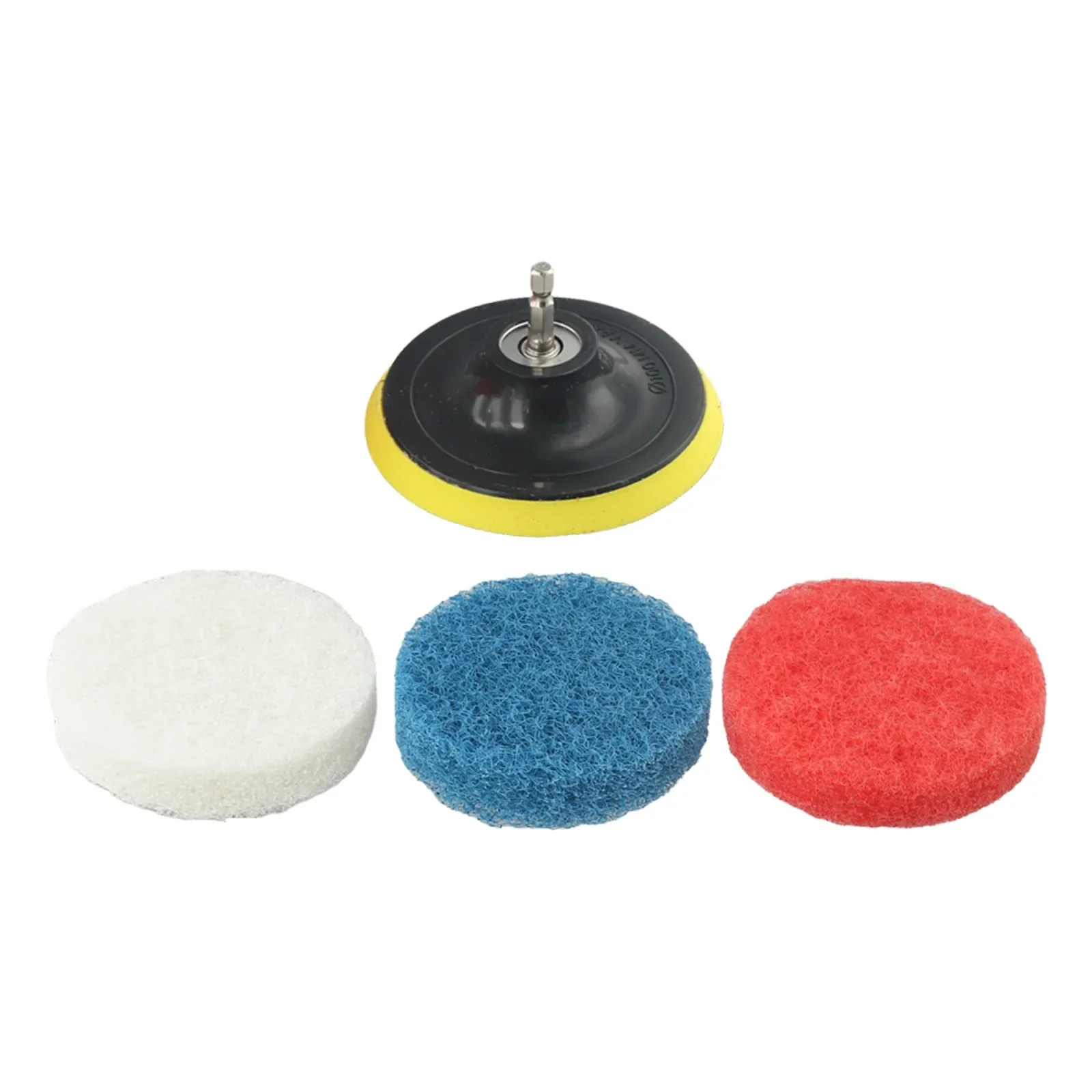 Tools Brush Attachment Power 5Pcs Scouring Pads Accessory Scrubber Scrub Tile Cleaning Automatic Spin Drill Kitchen Brush