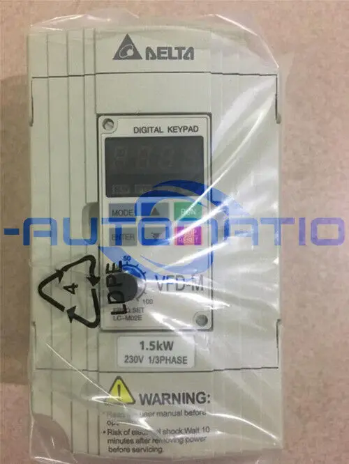 1PCS New In Box Delta VFD015M21A Frequency Converter 1.5KW 230V