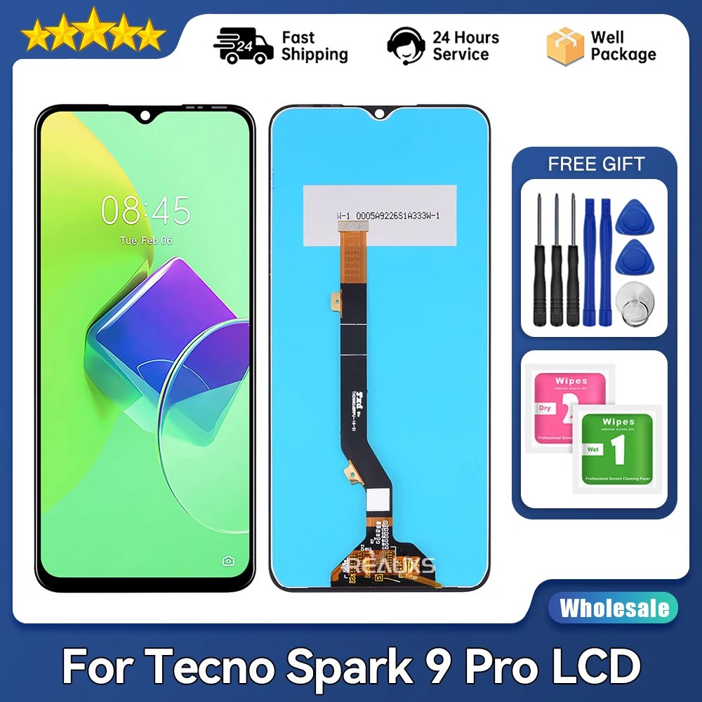 توصية وتحليل لشاشة Tecno Spark 9 Pro KH7 KH7n LCD Display Touch Screen Digitizer Assembly