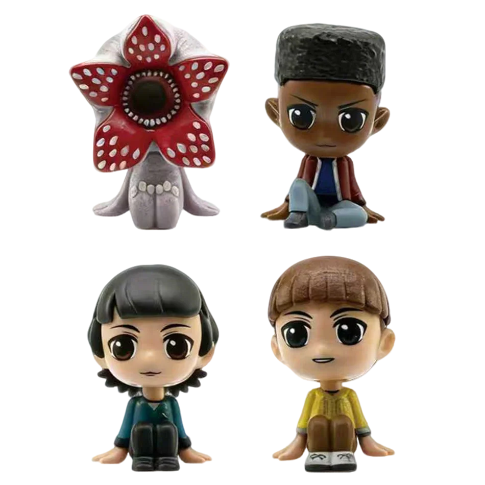 ฟิกเกอร์อนิเมะสุดฮิต ตัวละครเจน ไอฟ์ส/วิล ไบเออร์ส/ไมค์ วีลเลอร์ แอคชั่นฟิกเกอร์ คอสเพลย์ 8 ตัว/ชุด ของตกแต่ง ของเล่น ของขวัญปีใหม่