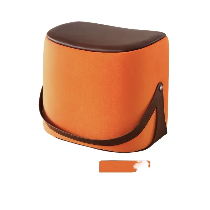 

Nordic home shoe stool home modern simple low stool Internet celebrities