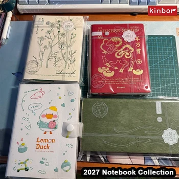 Kinbor 2027 Weekly Planner/ Undated Self-Fill Pocket Agenda Book/ A5 A6 Full Year…