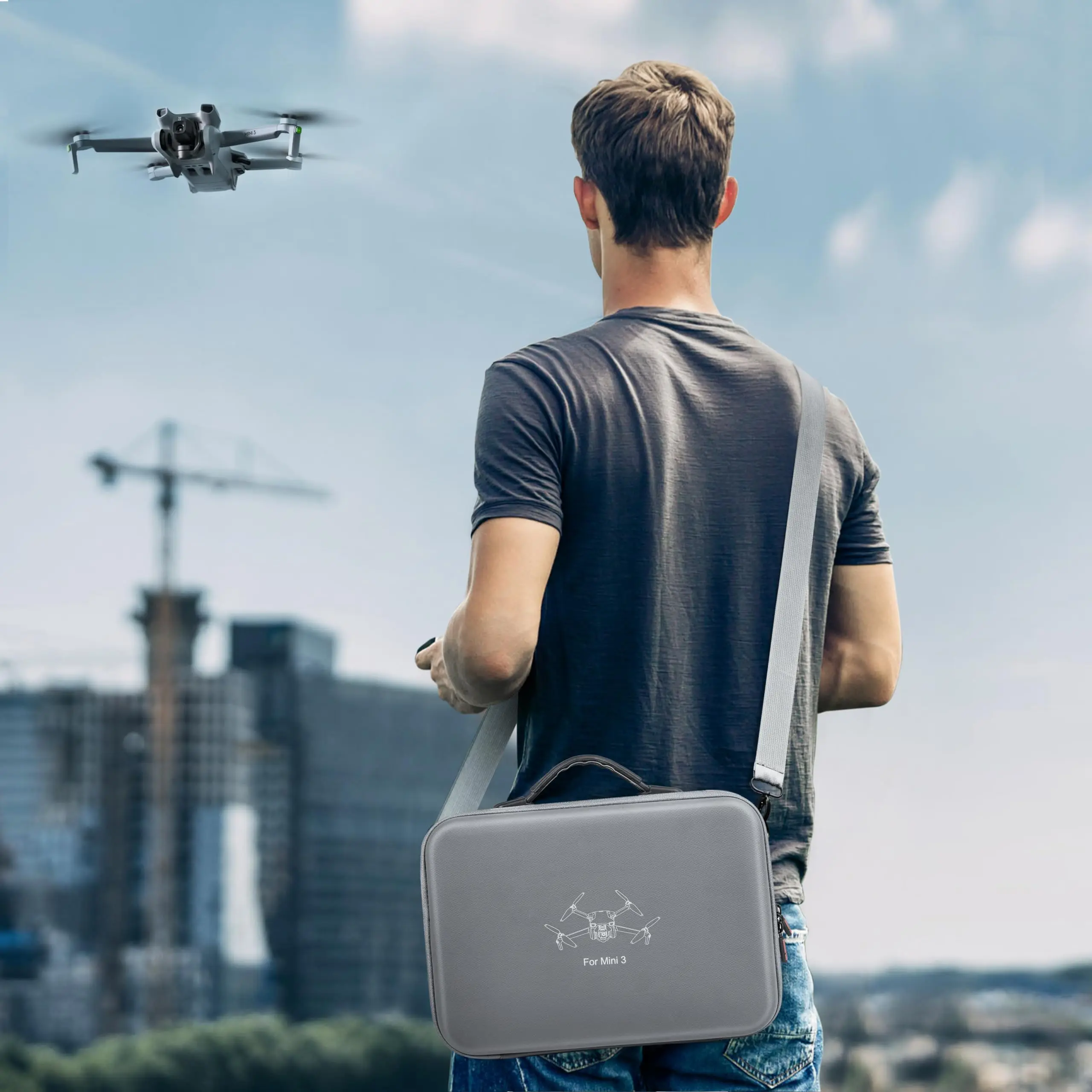 Carrying Case For DJI Mini 3/Mini 3 Pro Drone Accessories Portable Travel Bag