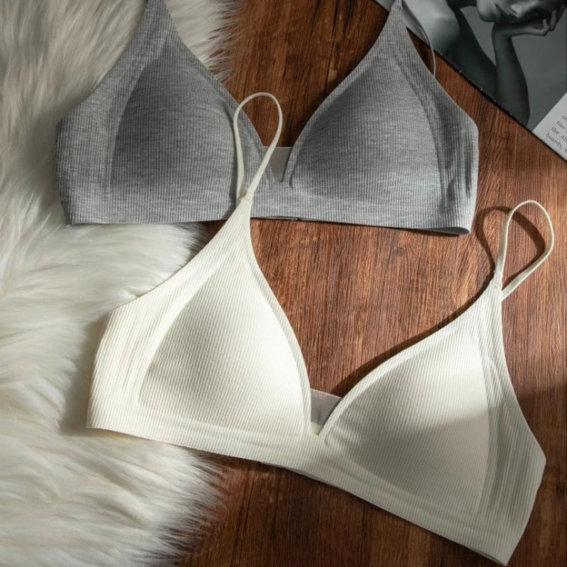 

Сексуальный женский бюстгальтер без косточек, бюстгальтер пуш-ап, нижнее белье, французский бюстгальтер с треугольными чашками, нижнее белье, топ, женское нижнее белье, бюстгальтер без косточек с