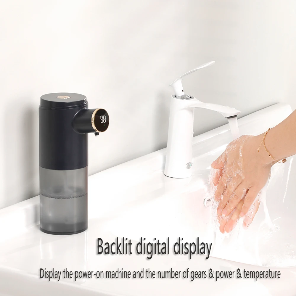 New Intelligent Foam Soap Dispenser Infrared Smart Sensor Soap Dispenser Bathroom Accessories Hand Detergent Automatic Dispenser