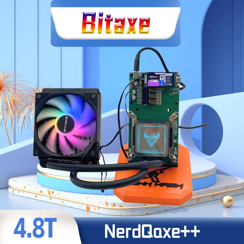 Bitqaxe NerdQaxe++ 4.8TH/s: Der ultimative Bitcoin-ASIC-Miner für den Heimgebrauch im Jahr 2025