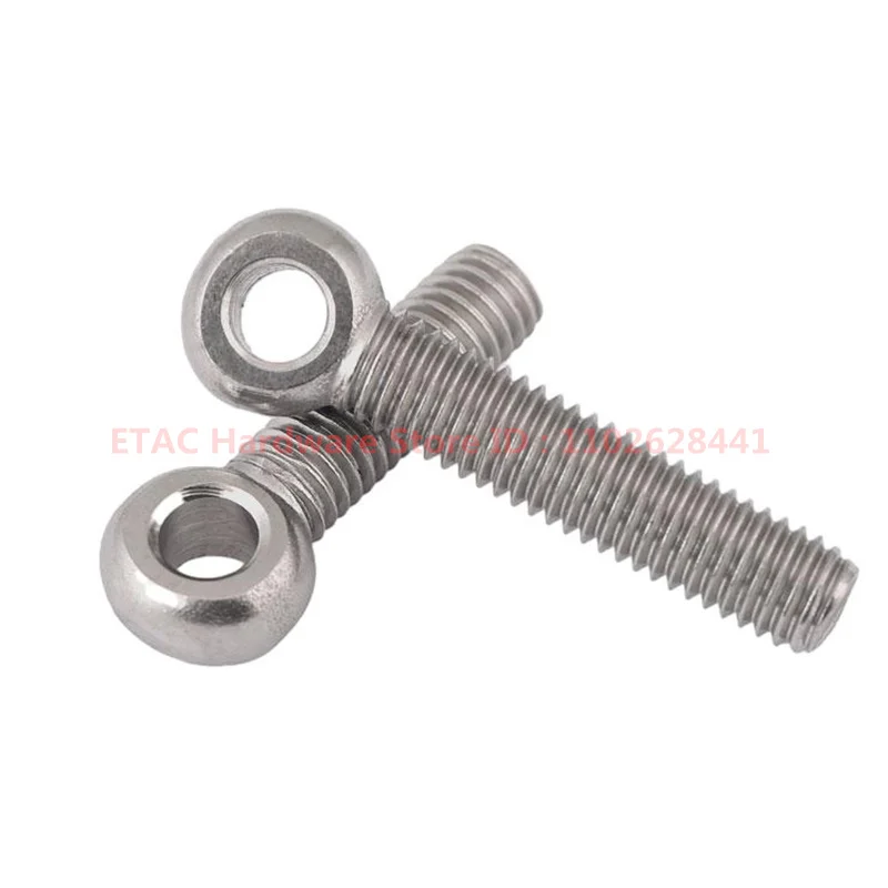 M5 M6 M8 M10 M12 M14 M16 M18 M20 M24 304 Stainless Steel Ring Link Bolt Fisheye Eye Slip Hole Screw Articulated screw Knot scre