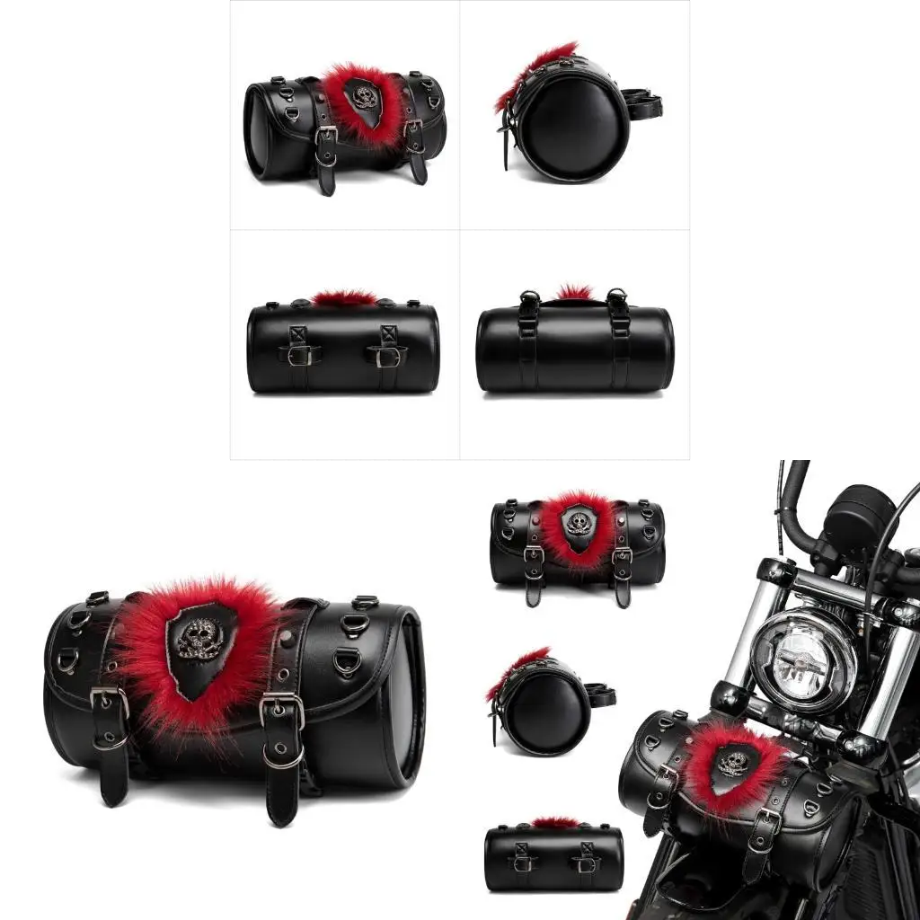 Premium Weatherproof PU Leather Motorcycle Accessory Bag Meets EU REACH Standards For Safe Riding Experience