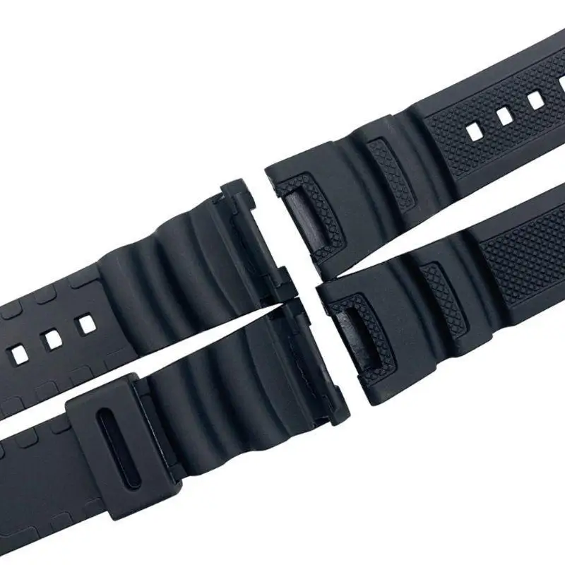 R53C Fit for Casio W735H W800 SGW300H Durable Sweatproof Bracelet Adjustable Silica Replacement Bands Smartwatch Straps