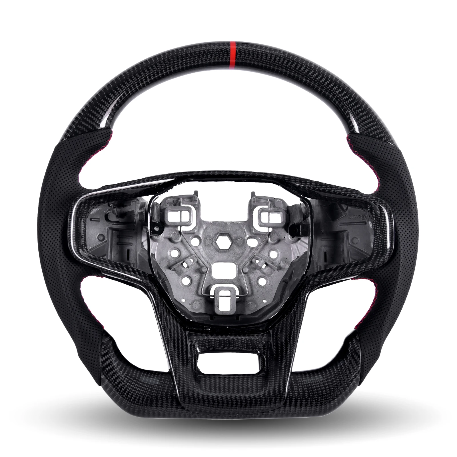 Customize Carbon fiber steering wheel  With frame For Ford Bronco
