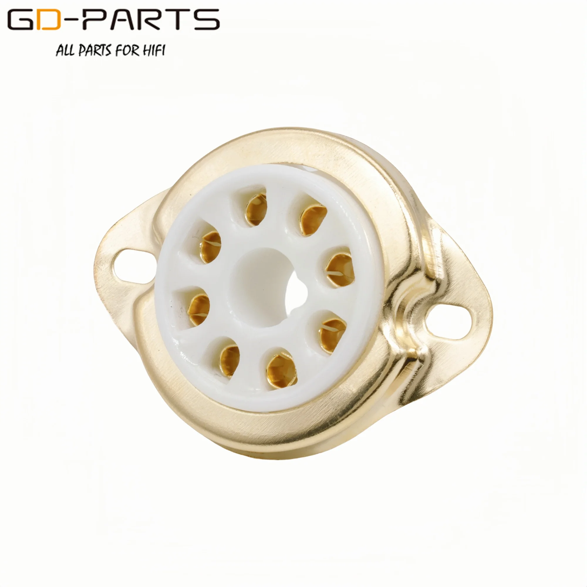 8-контактный K8A восьмеричная керамическая трубка, цоколь клапана для EL34 KT88 6V6 6SL7 5AR4 6L6, винтажный аудиоусилитель, крепление на шасси «сделай сам»