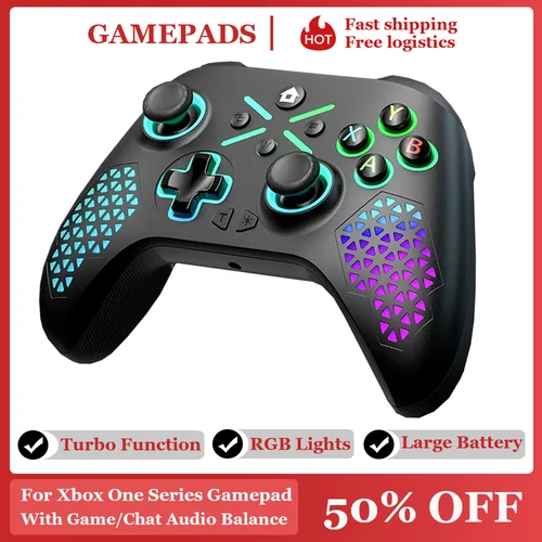 Mando inalámbrico de 2,4G para Xbox One, Xbox Seris S, consola de pc Xbox Series X, Vibra Dual con controlador de juego giroscopio de seis ejes